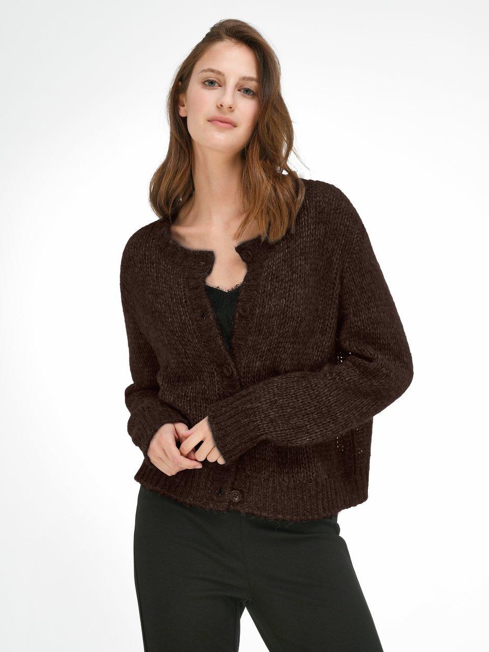 Peter Hahn - Strickjacke mit überschnittener Schulter