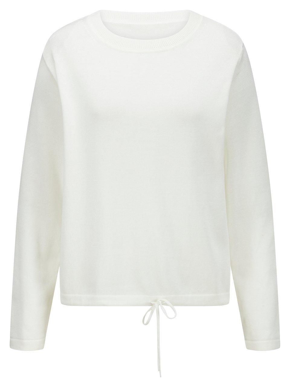 Rundhals-Pullover Peter Hahn weiss günstig online kaufen