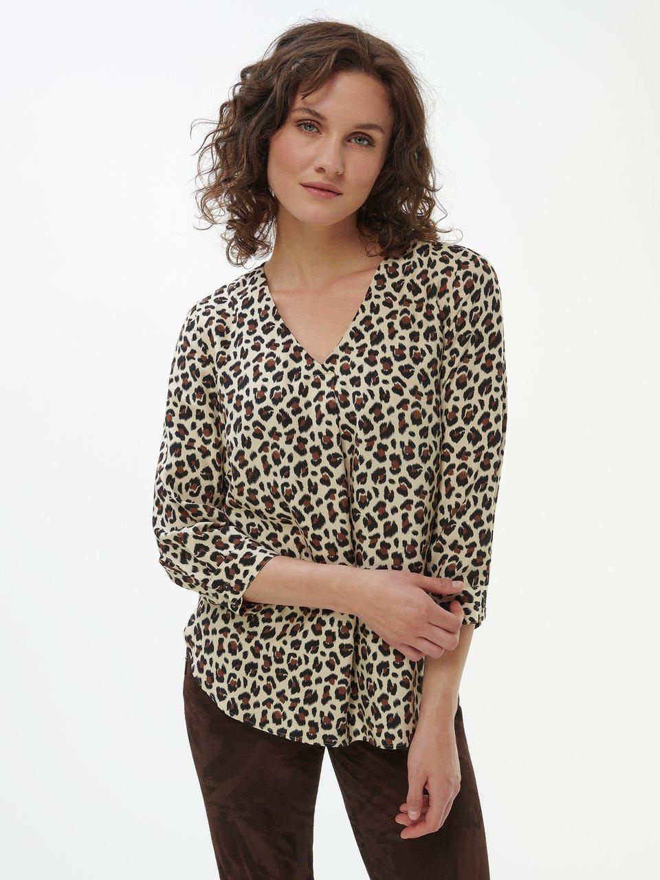 Peter Hahn - Bluse mit V-Ausschnitt
