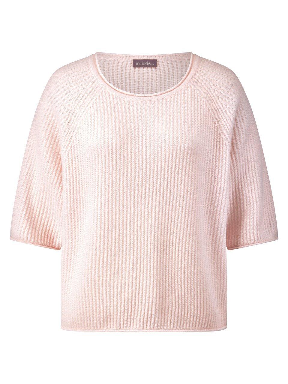 Rundhals-Pullover Raglan-­Halbarm include rosé günstig online kaufen