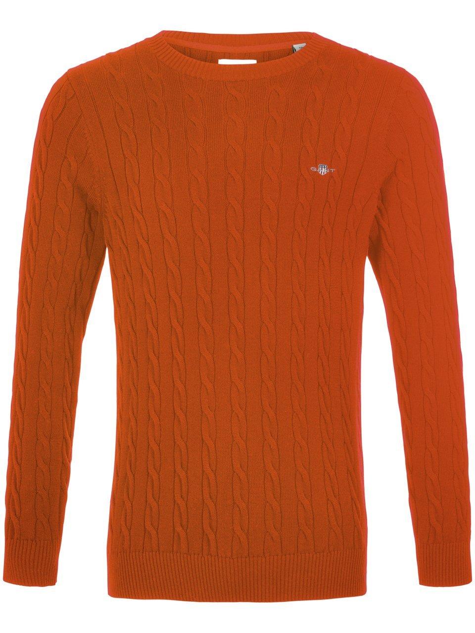 Rundhals-Pullover GANT orange günstig online kaufen
