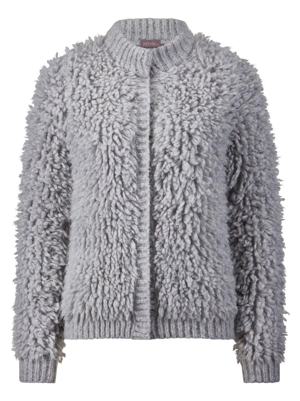 Strickblouson include mehrfarbig günstig online kaufen