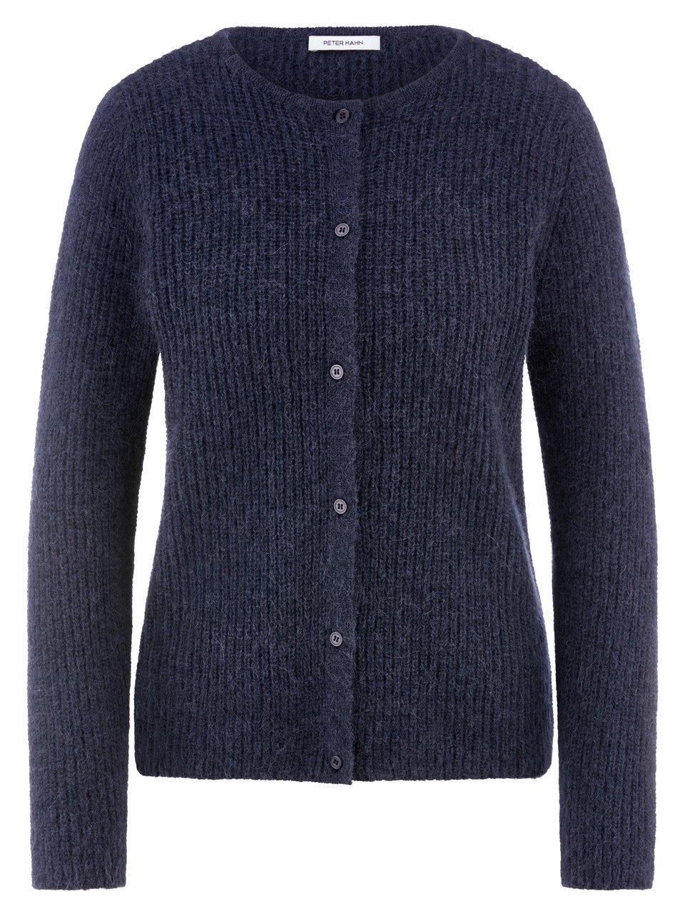 Strickjacke Peter Hahn blau günstig online kaufen