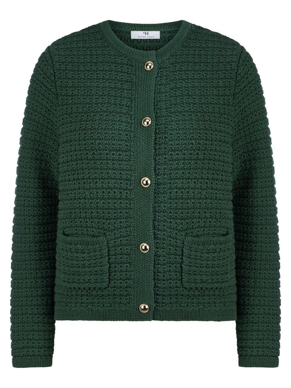 Strickjacke Peter Hahn grün günstig online kaufen