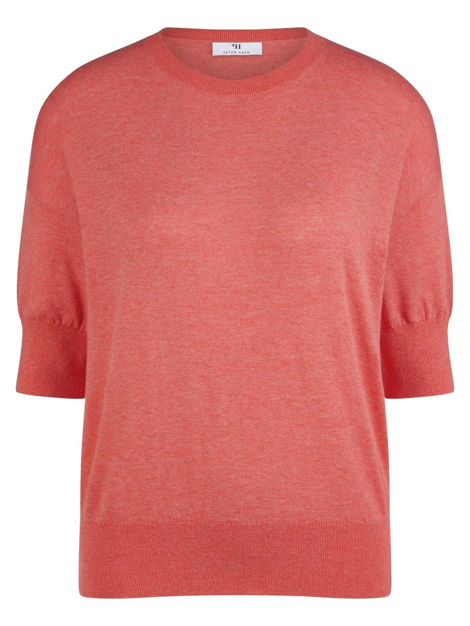 Rundhals-Pullover Peter Hahn rot günstig online kaufen