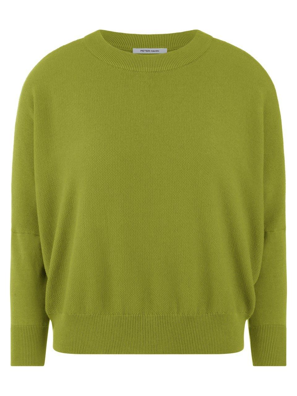 Rundhals-Pullover Peter Hahn grün günstig online kaufen