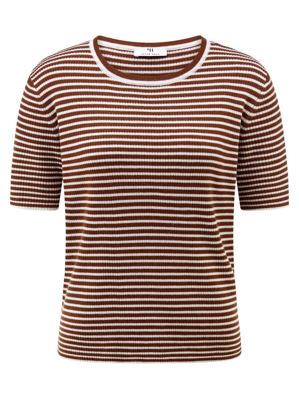 Rundhals-Pullover Peter Hahn braun günstig online kaufen