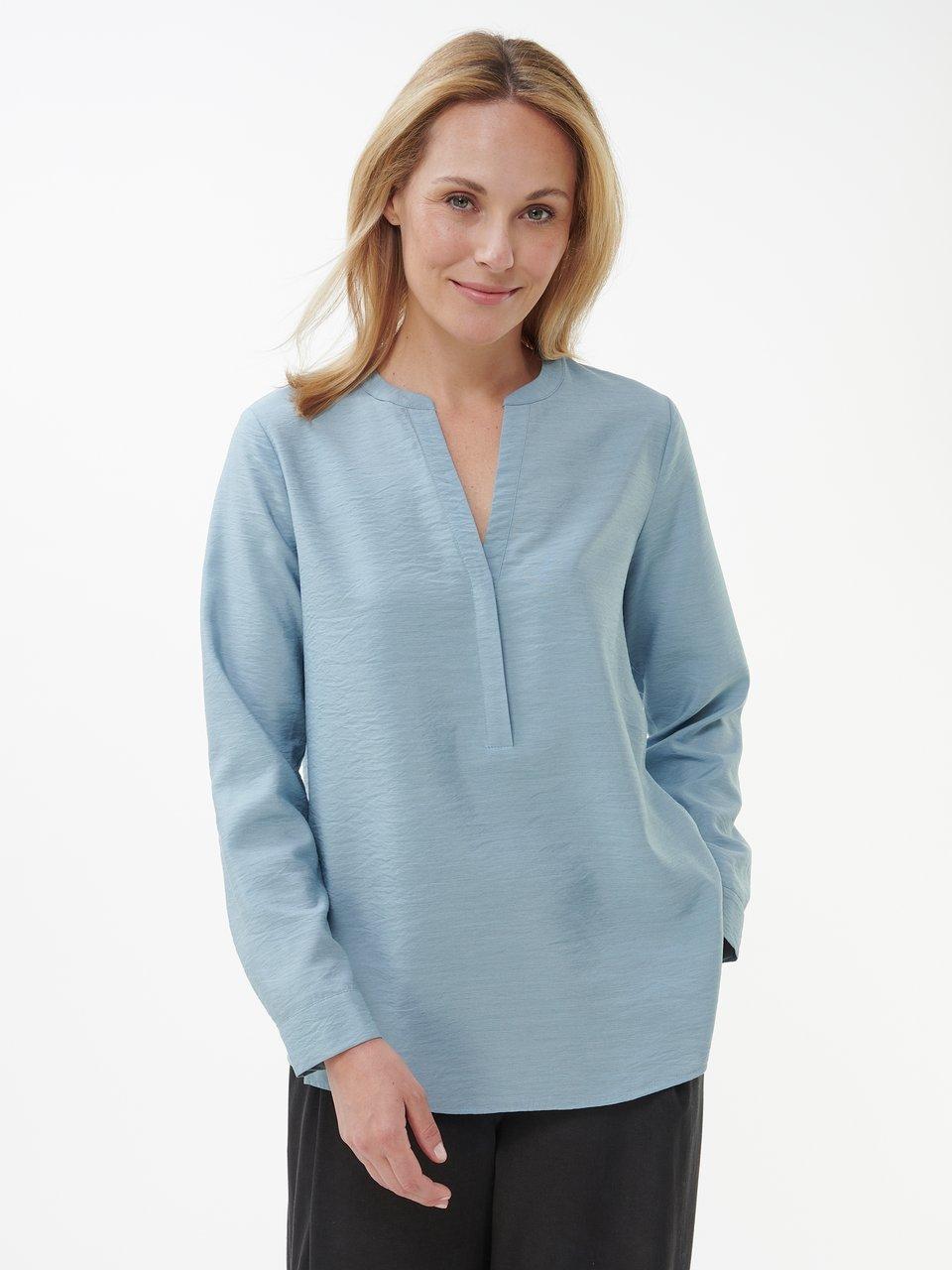 Peter Hahn - Bluse mit Rundhals-Ausschnitt