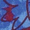 kastanje/gentiaanblauw/multicolour-120140