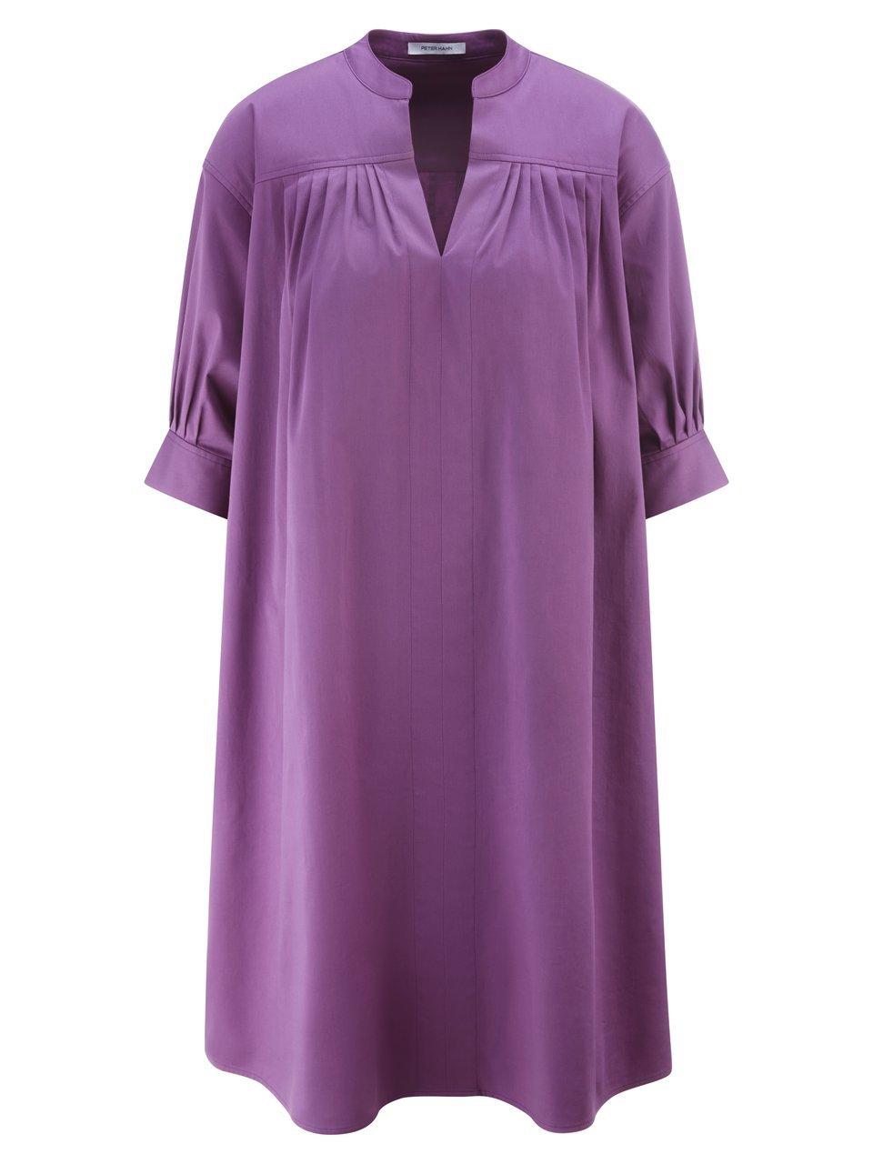 Kleid überschnittener Schulter Peter Hahn lila günstig online kaufen