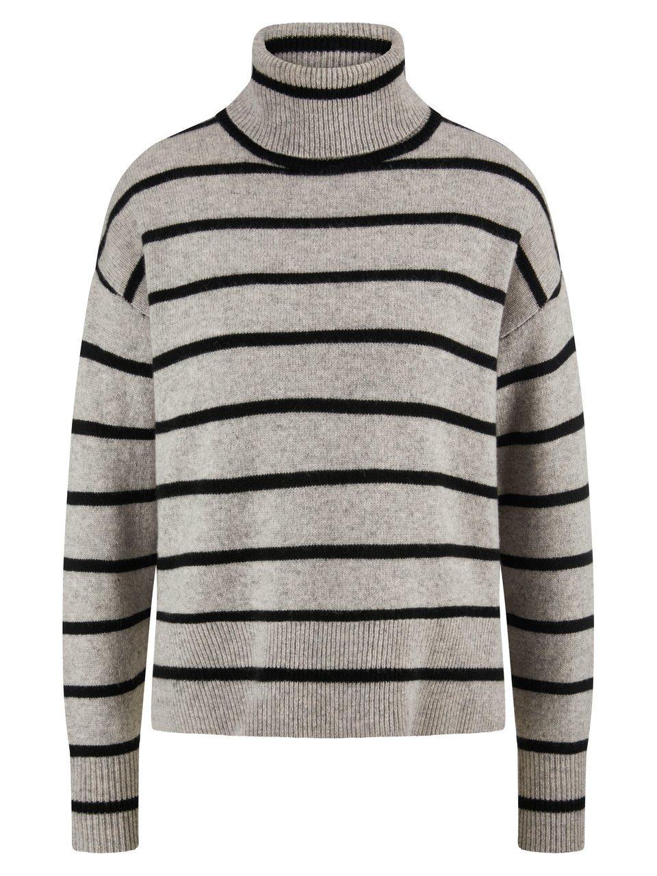 Rollkragen-Pullover Peter Hahn grau günstig online kaufen