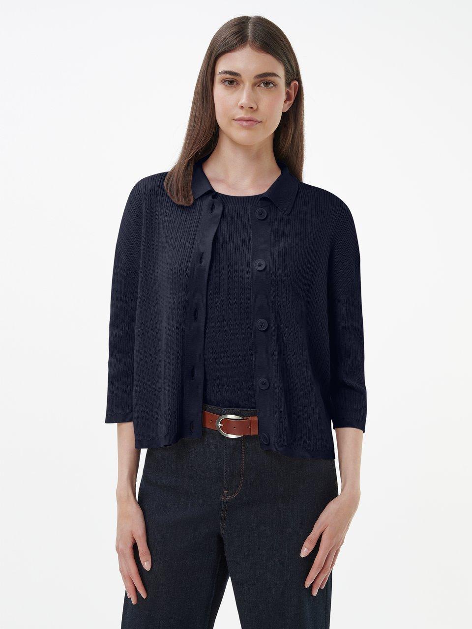 Peter Hahn - Strickjacke mit 3/4-Arm