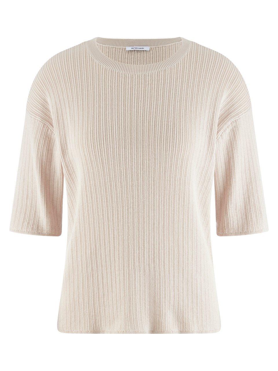 Rundhals-Pullover Peter Hahn beige günstig online kaufen