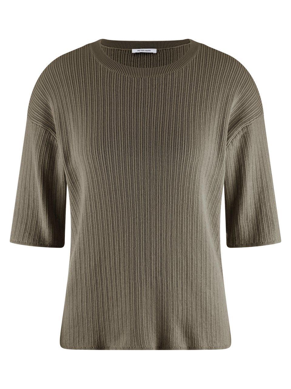 Rundhals-Pullover Peter Hahn grün günstig online kaufen