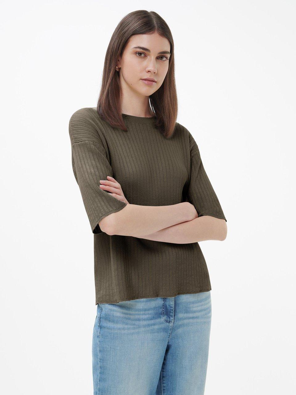 Peter Hahn - Rundhals-Pullover aus 100% SUPIMA-Baumwolle