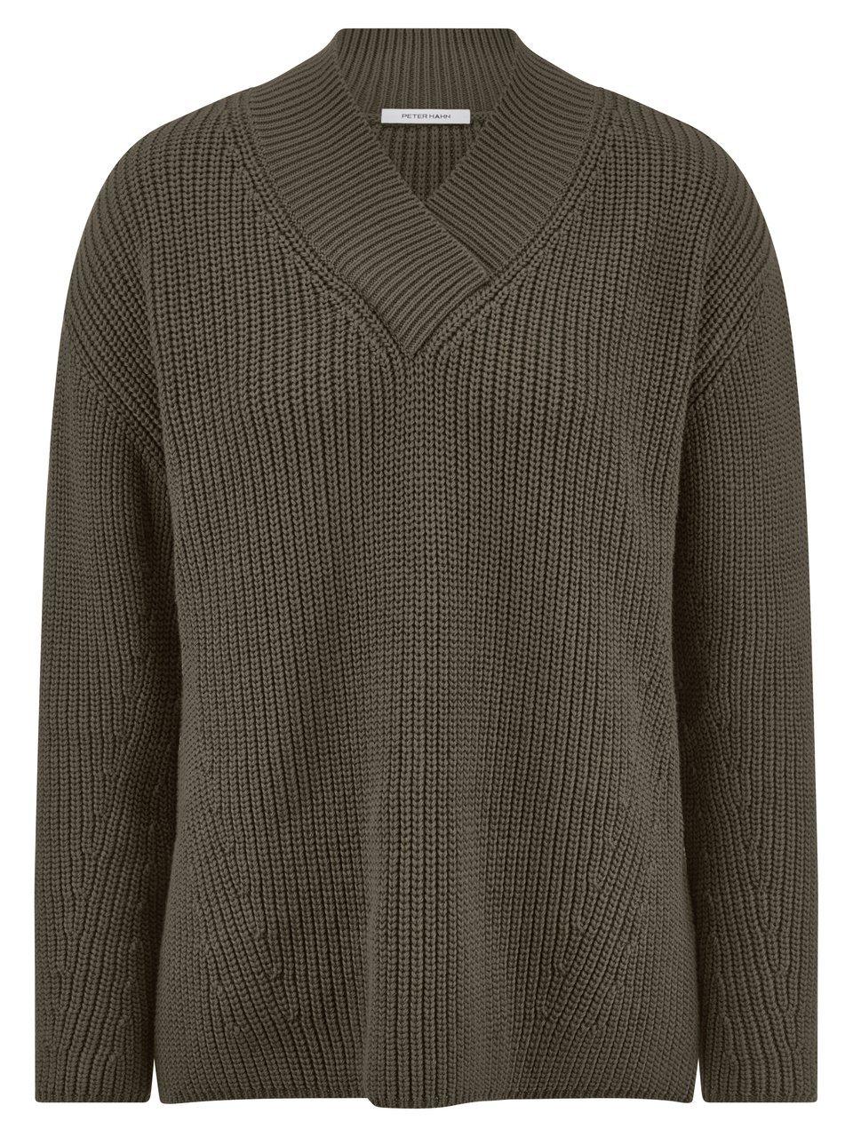 V-Pullover Peter Hahn grün günstig online kaufen