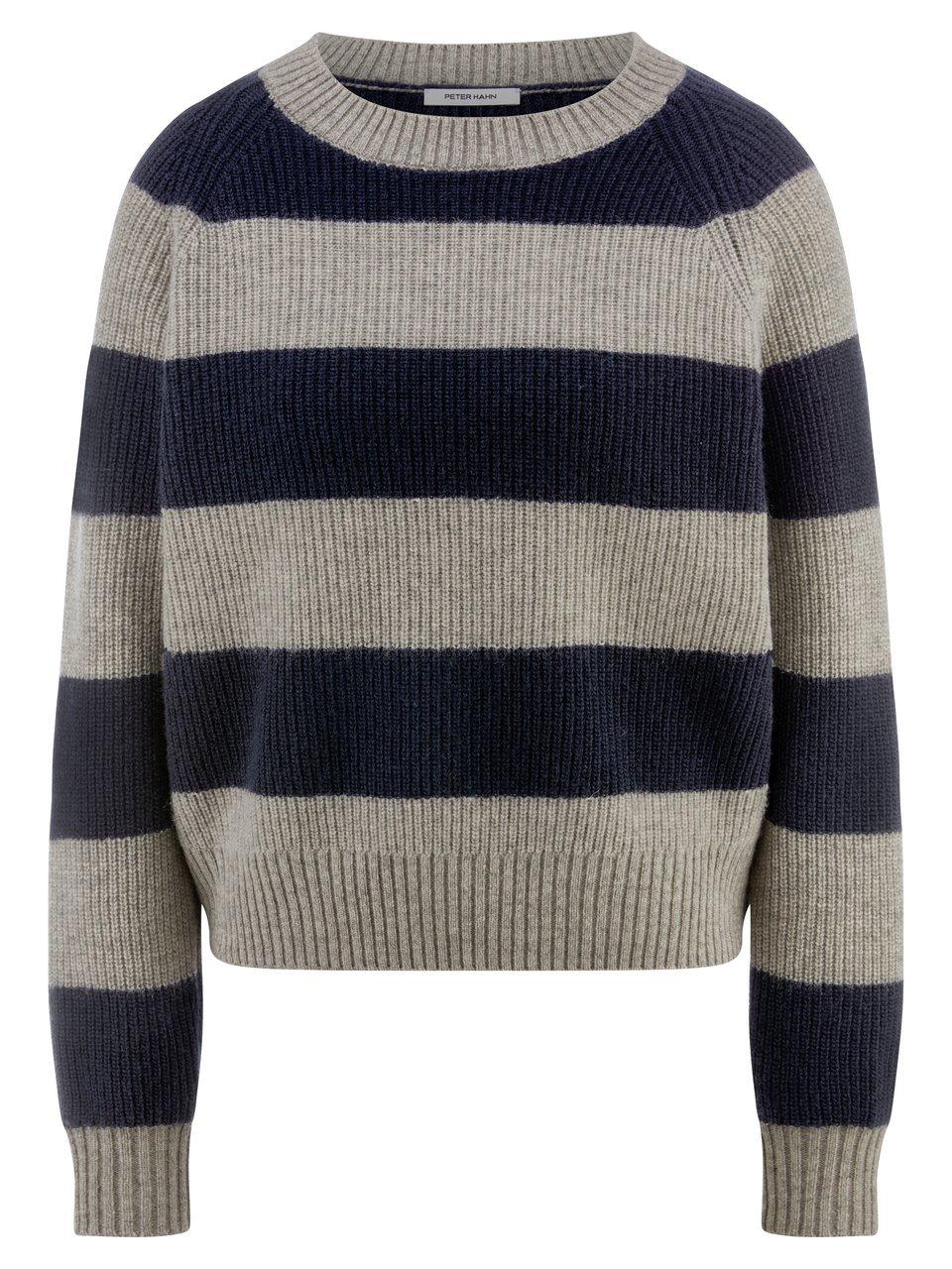 Rundhals-Pullover Peter Hahn grau günstig online kaufen