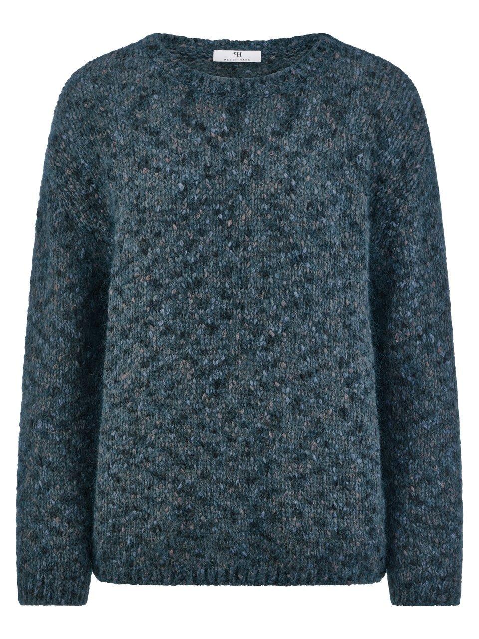 Rundhals-Pullover Peter Hahn türkis günstig online kaufen