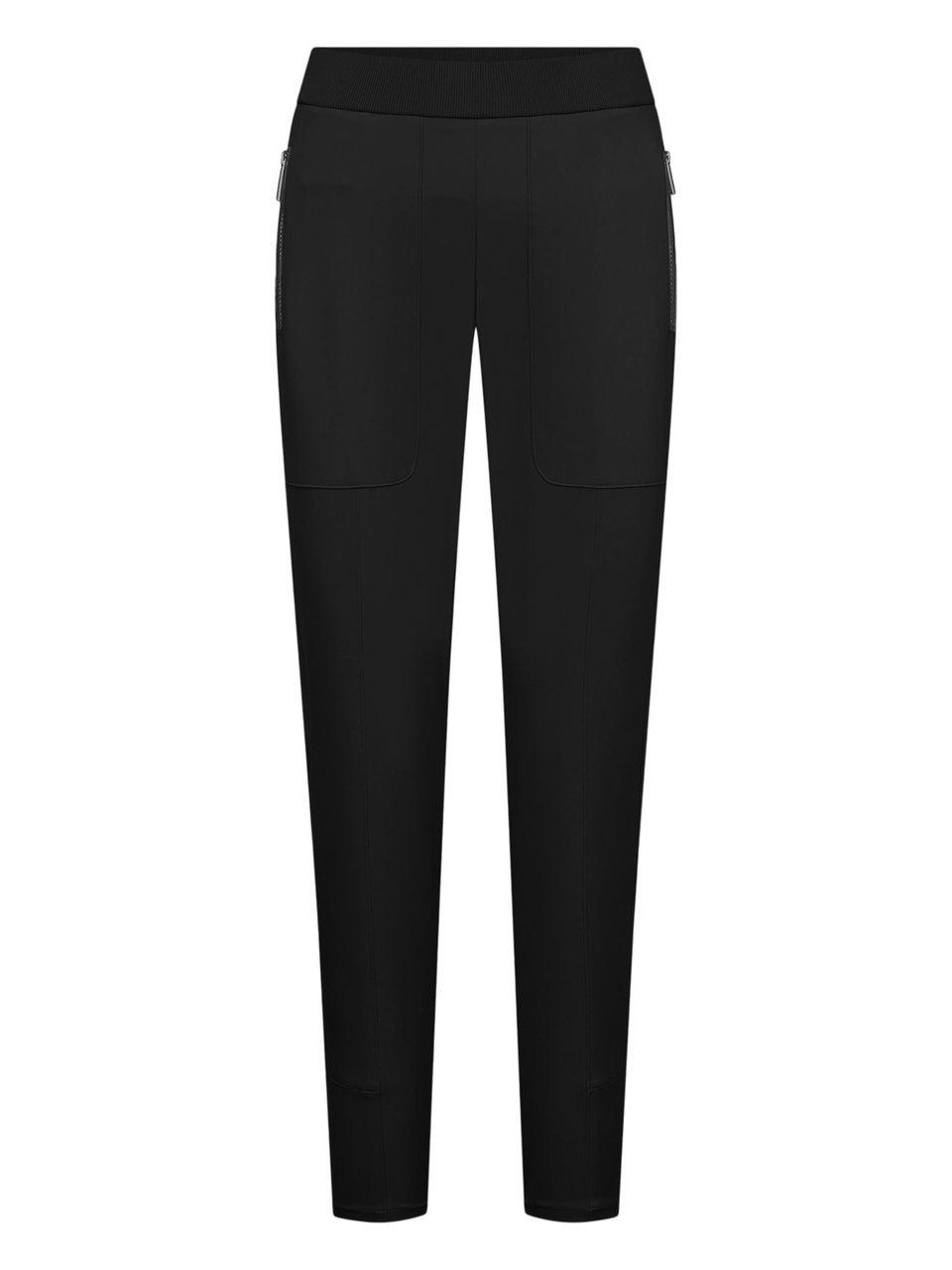 Knöchellange Slim Fit-Jersey-Hose Raffaello Rossi schwarz günstig online kaufen