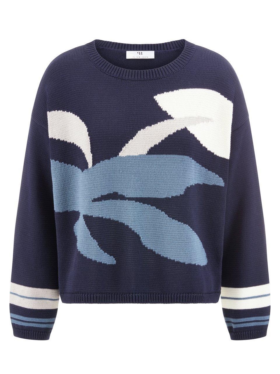 Rundhals-Pullover Peter Hahn mehrfarbig günstig online kaufen