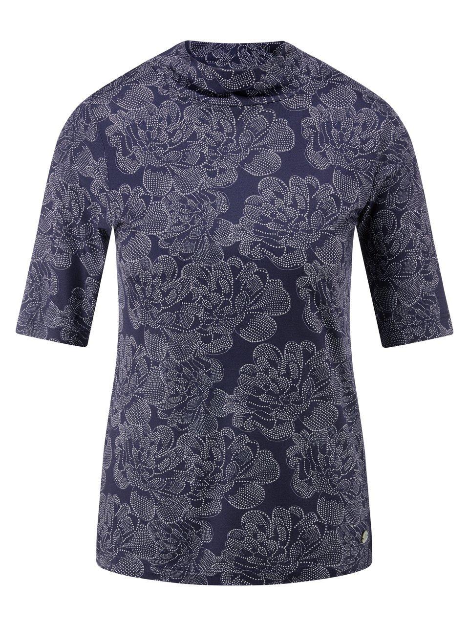 Shirt Stehkragen Uta Raasch blau günstig online kaufen