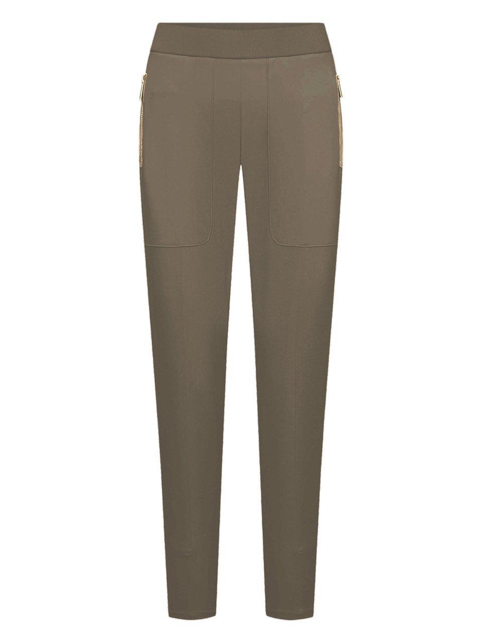 Knöchellange Slim Fit-Jersey-Hose Raffaello Rossi grün günstig online kaufen