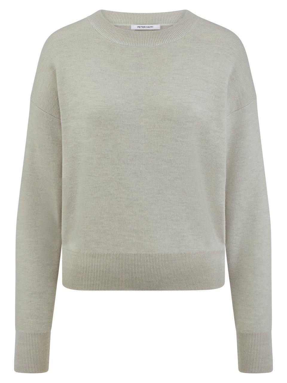 Rundhals-Pullover Peter Hahn grau günstig online kaufen