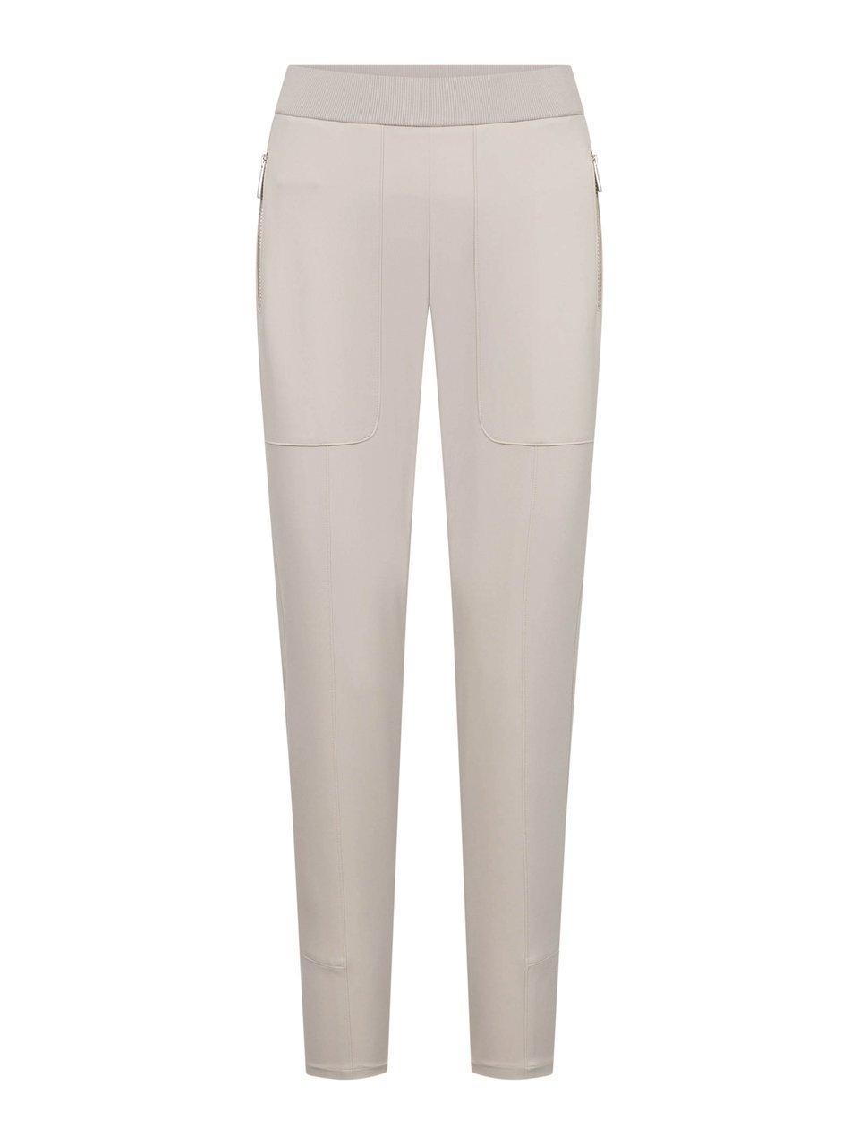 Knöchellange Slim Fit-Jersey-Hose Raffaello Rossi weiss günstig online kaufen