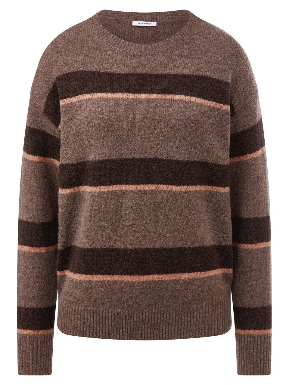Rundhals-Pullover Peter Hahn braun günstig online kaufen