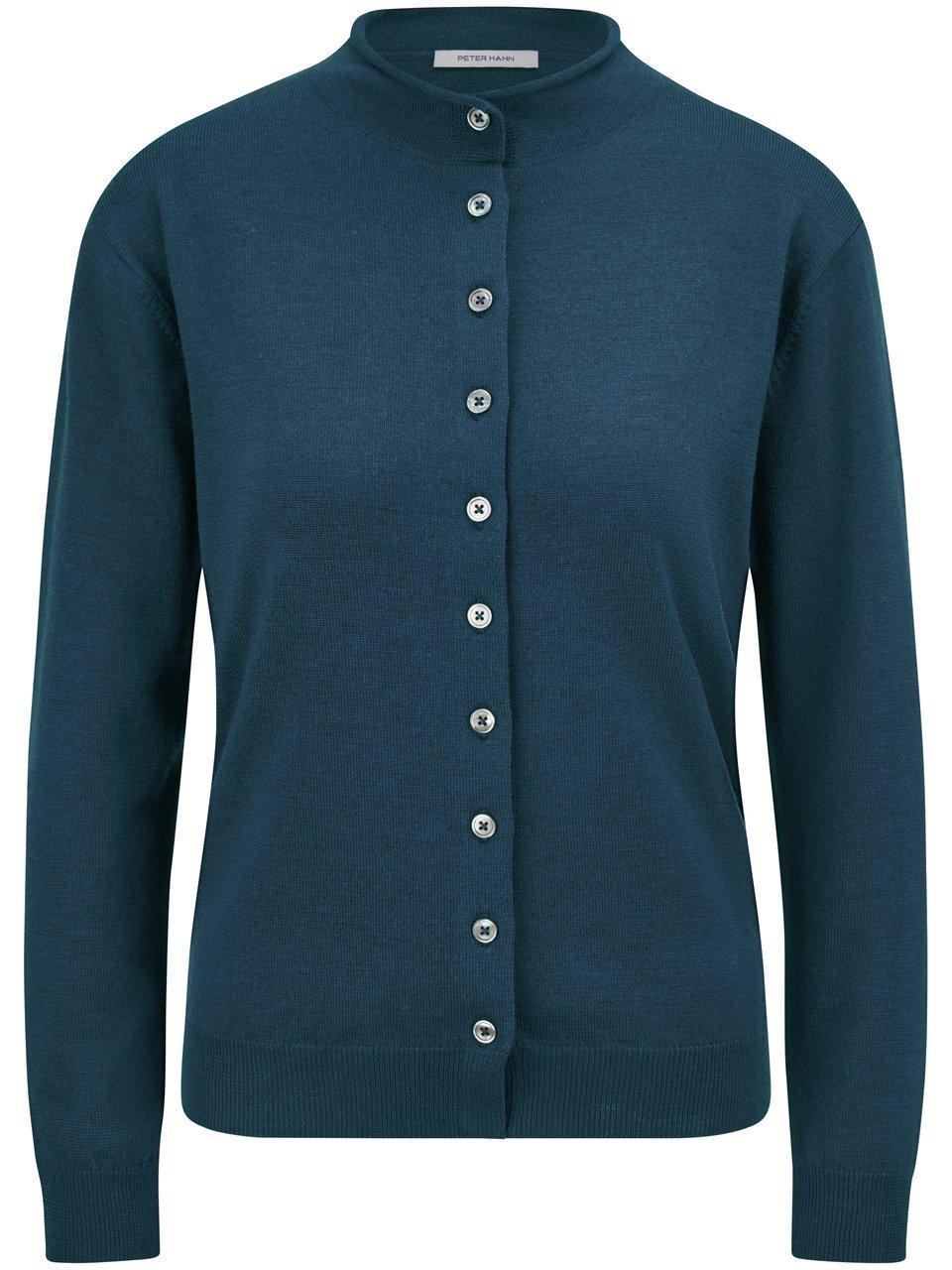 Strickjacke Peter Hahn türkis günstig online kaufen
