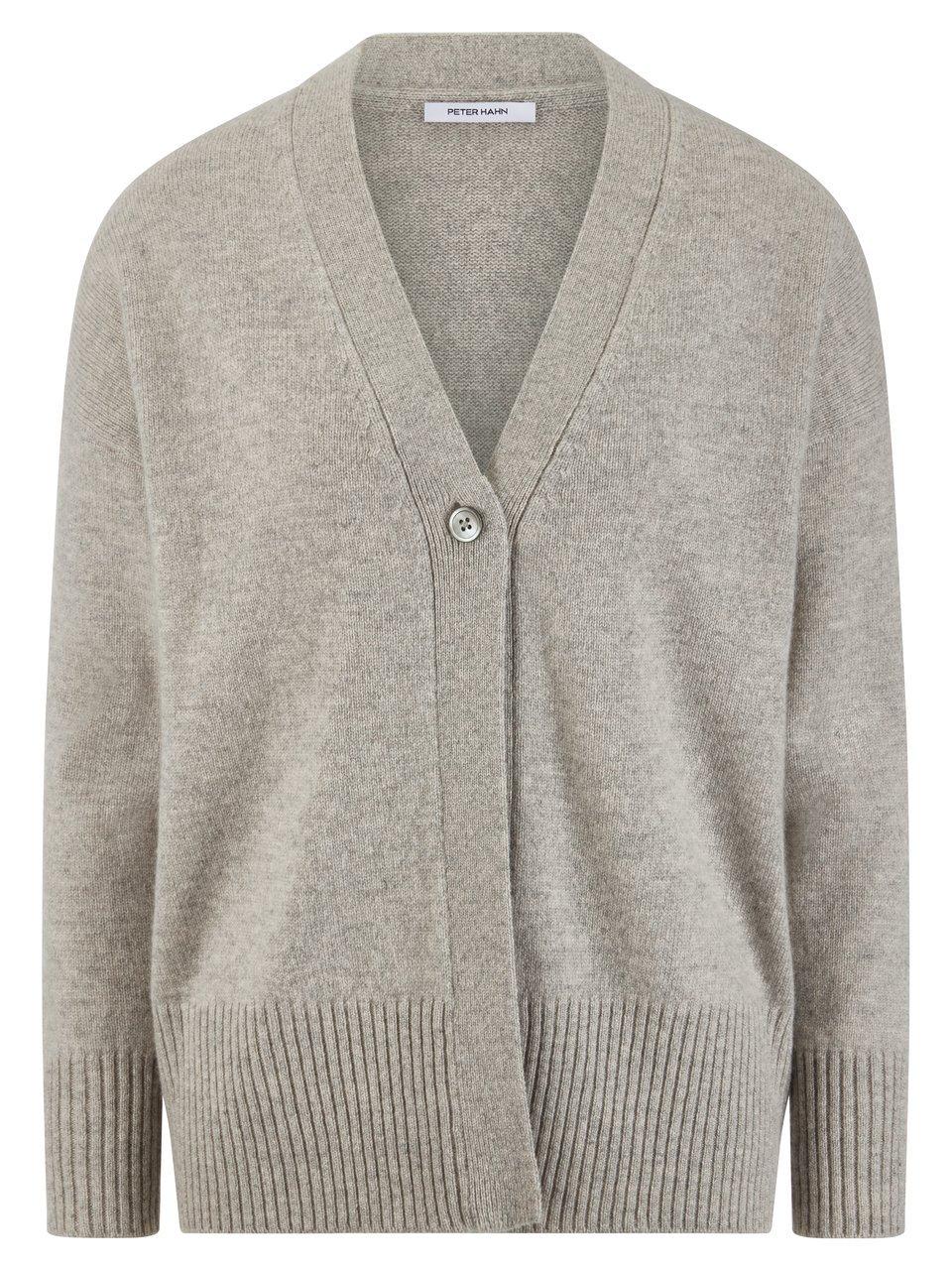 Strickjacke Peter Hahn grau günstig online kaufen