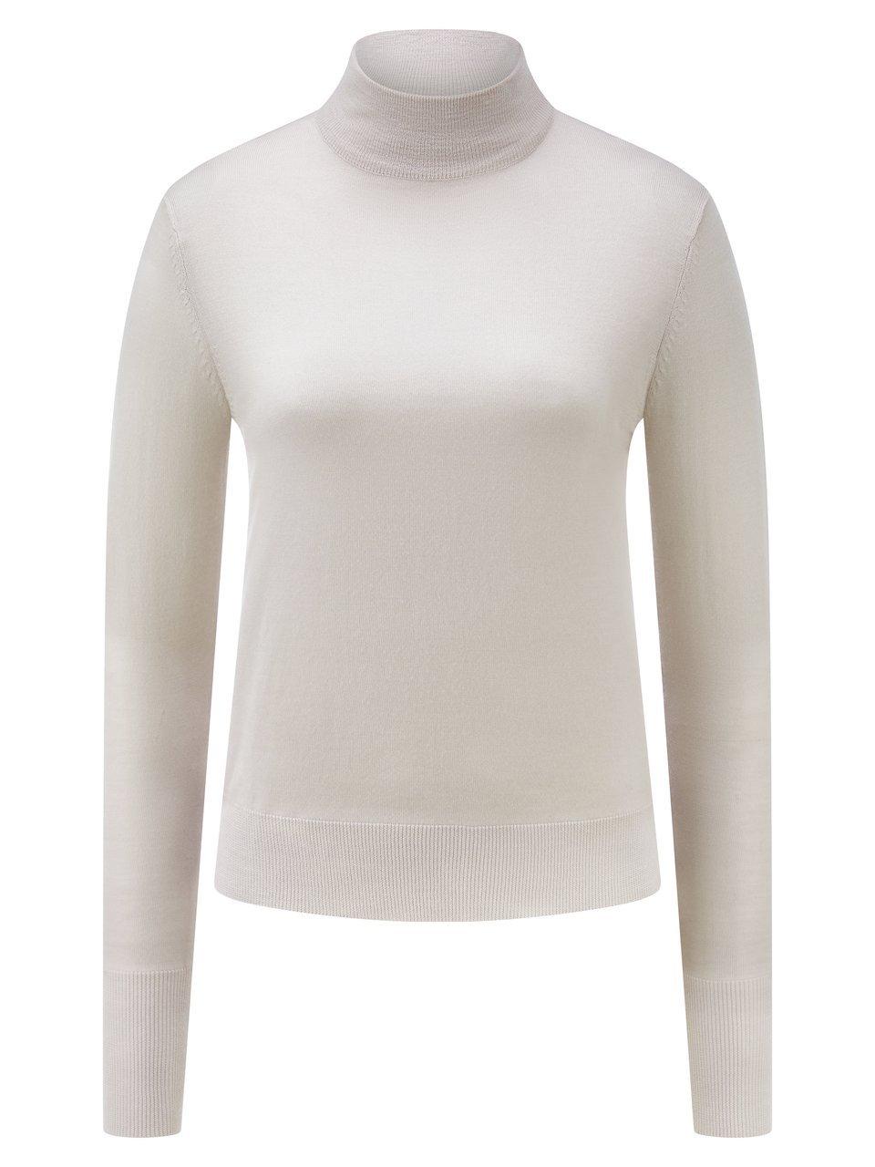 Rundhals-Pullover Peter Hahn beige günstig online kaufen