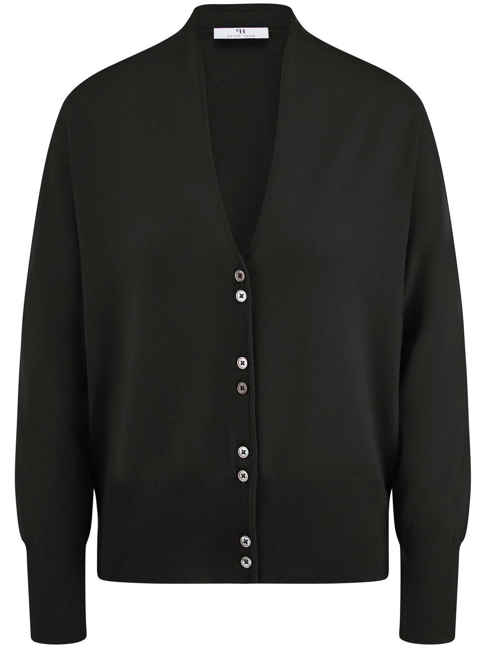Strickjacke Peter Hahn schwarz günstig online kaufen