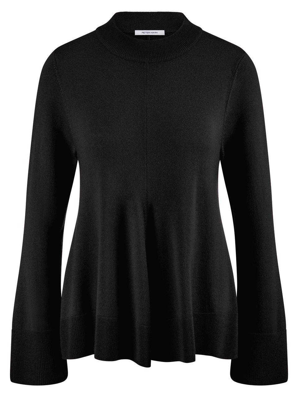 Rundhals-Pullover Peter Hahn schwarz günstig online kaufen