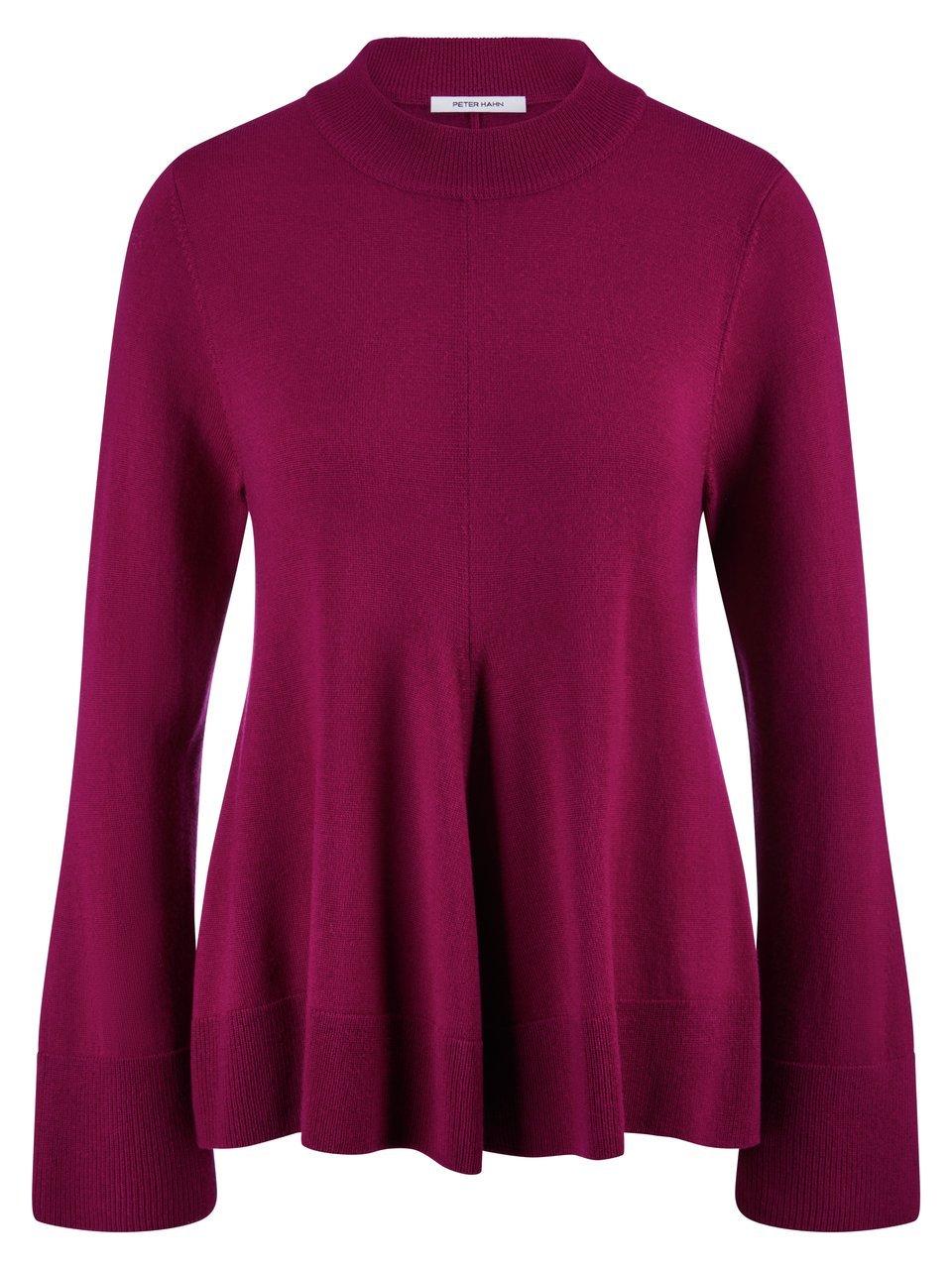 Rundhals-Pullover Peter Hahn pink günstig online kaufen