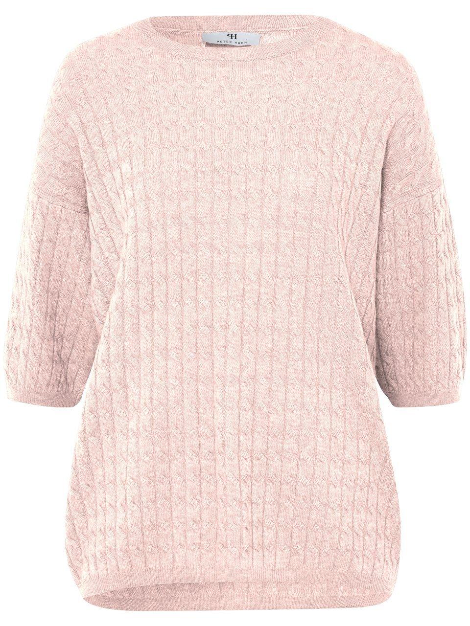 Rundhals-Pullover Peter Hahn rosé günstig online kaufen