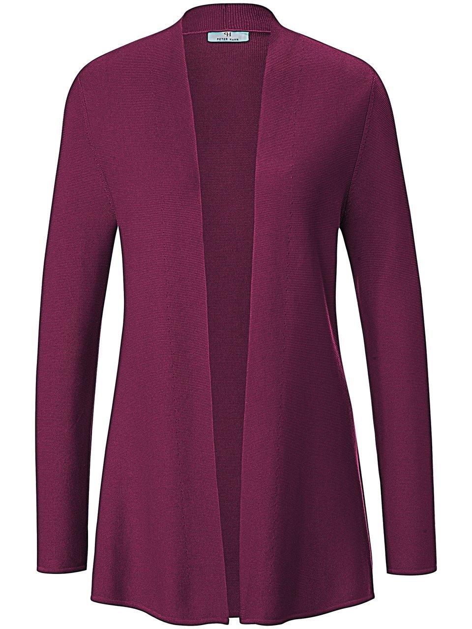 Strickjacke aus 100% SUPIMA®-Baumwolle Peter Hahn lila günstig online kaufen