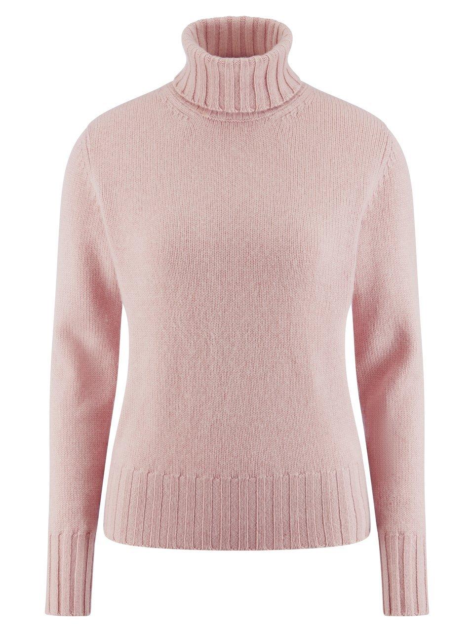 Pullover aus 100% Premium-Kaschmir Peter Hahn Cashmere rosé günstig online kaufen