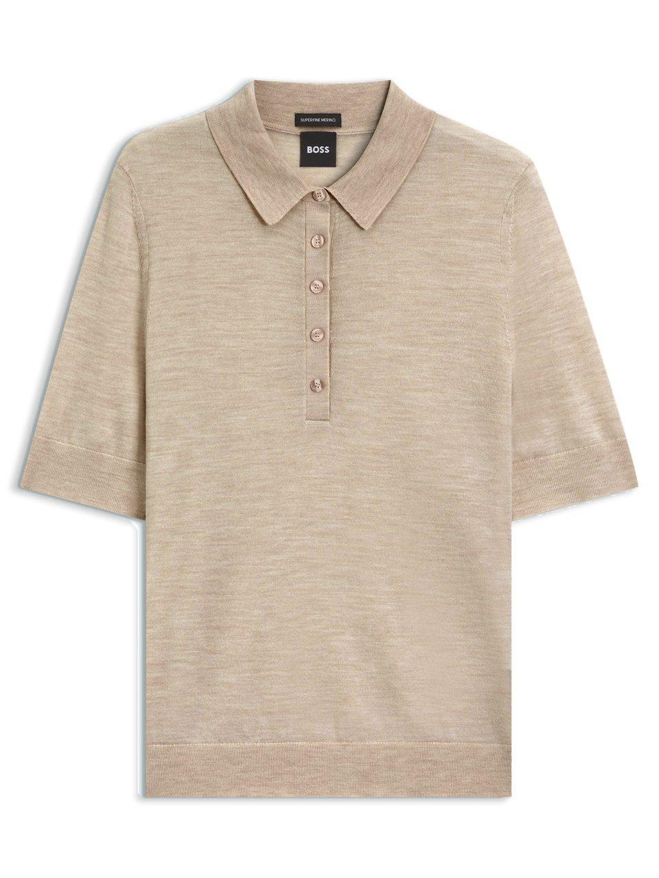 Polo-Pullover Fidenka BOSS beige günstig online kaufen