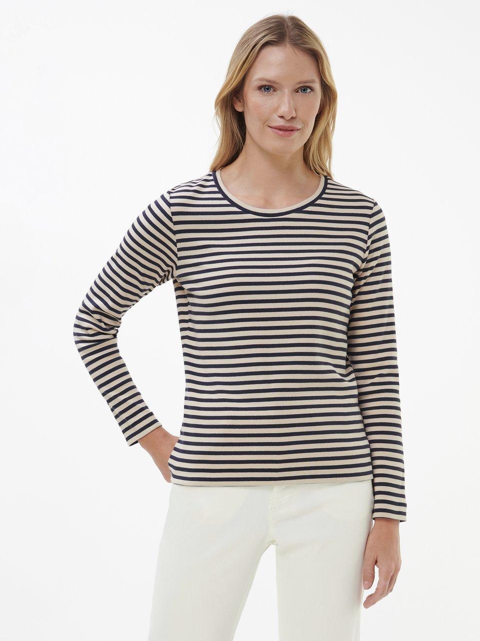 Peter Hahn - Shirt met ronde hals en lange mouwen