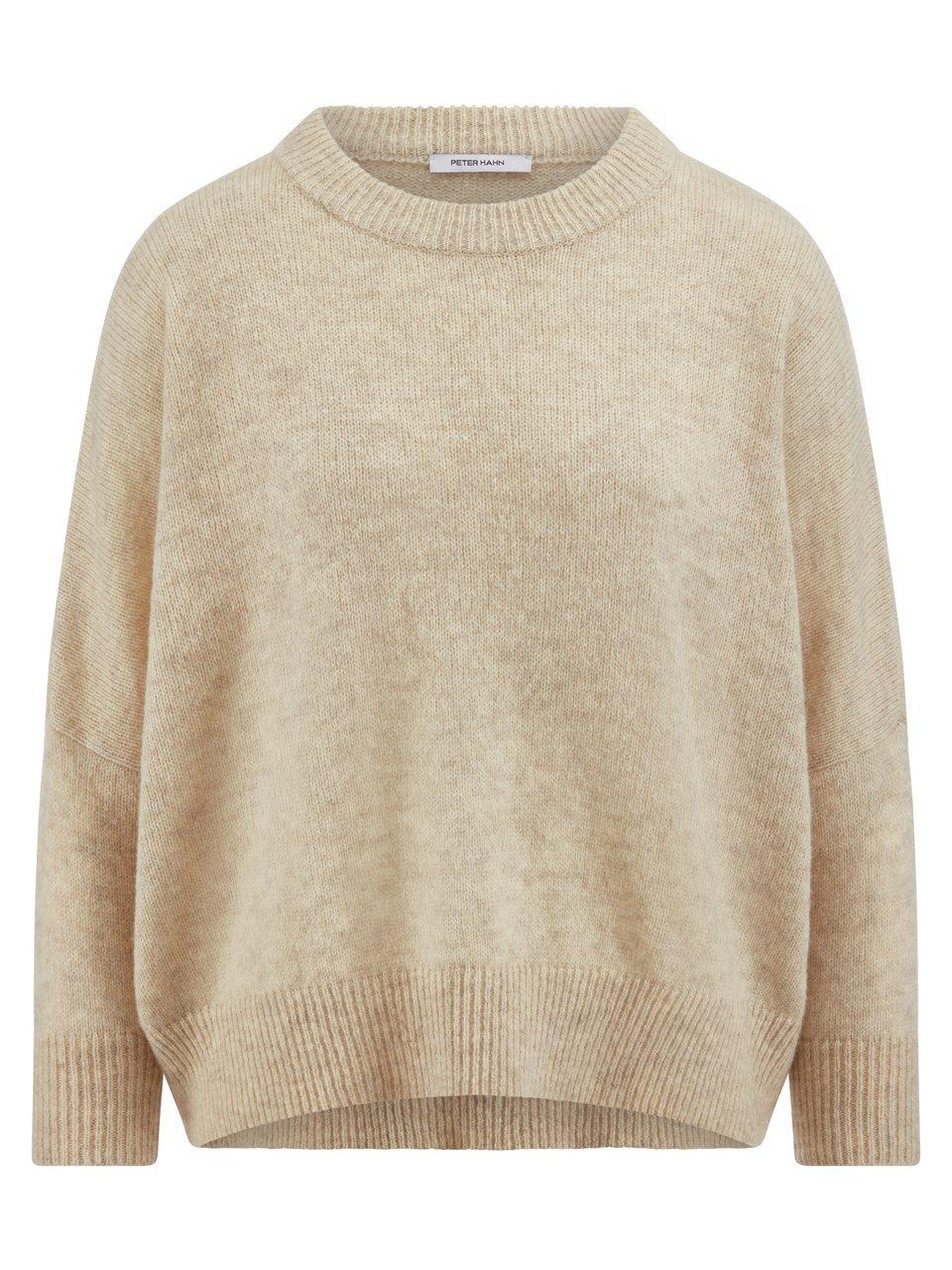 Rundhals-Pullover Peter Hahn beige günstig online kaufen