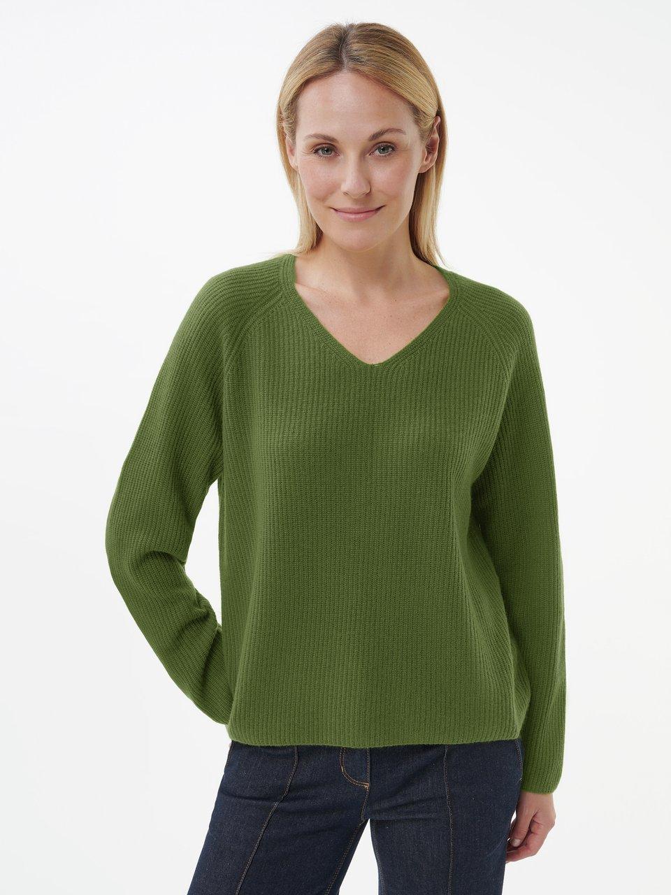 Peter Hahn - V-Pullover aus 100% Kaschmir