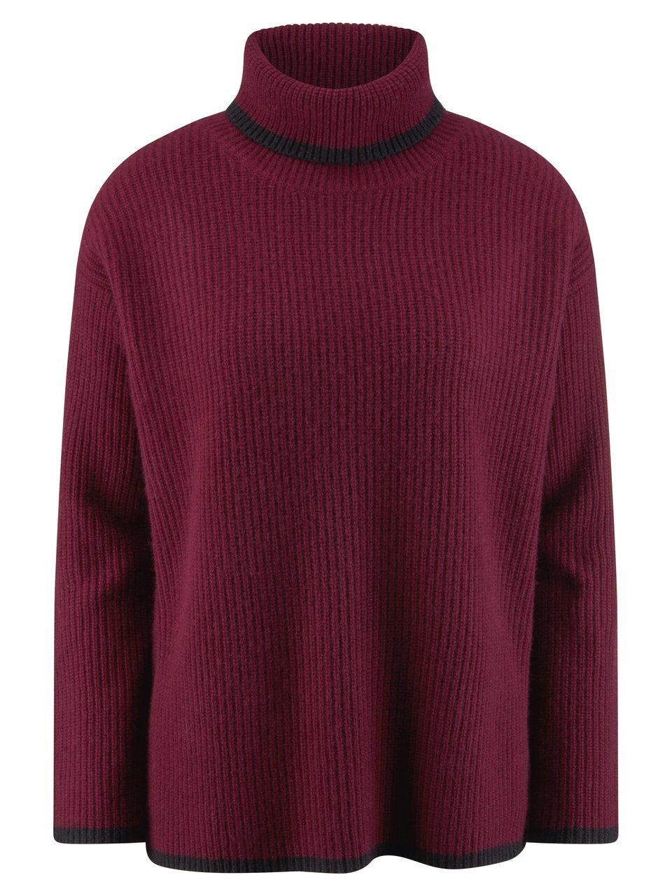Rollkragen-Pullover include lila günstig online kaufen