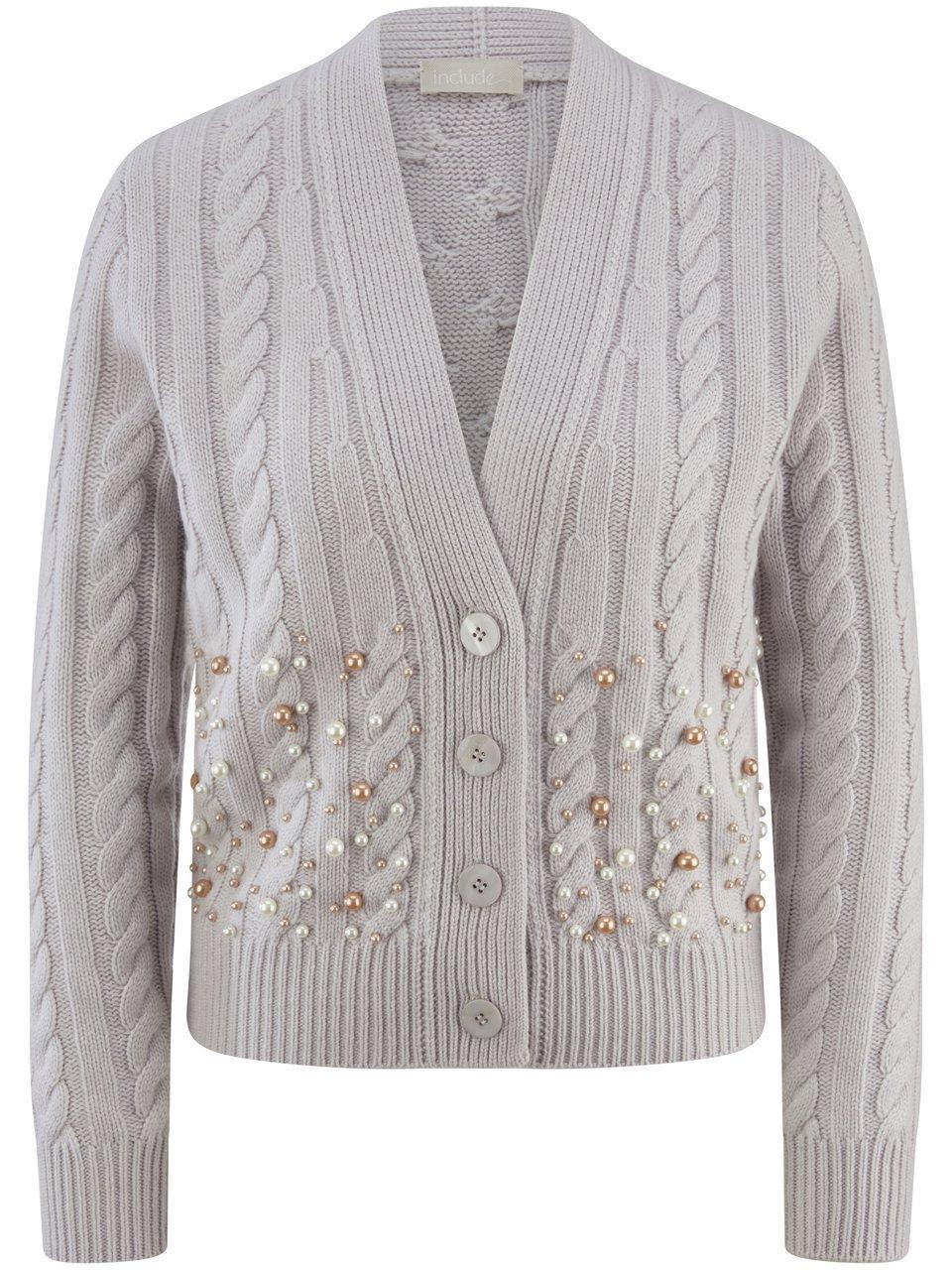 Strickjacke include beige günstig online kaufen