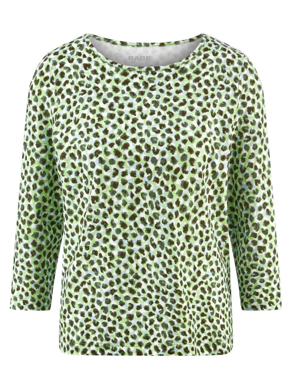 Rundhals-Shirt 3/4-Arm Rabe mehrfarbig günstig online kaufen