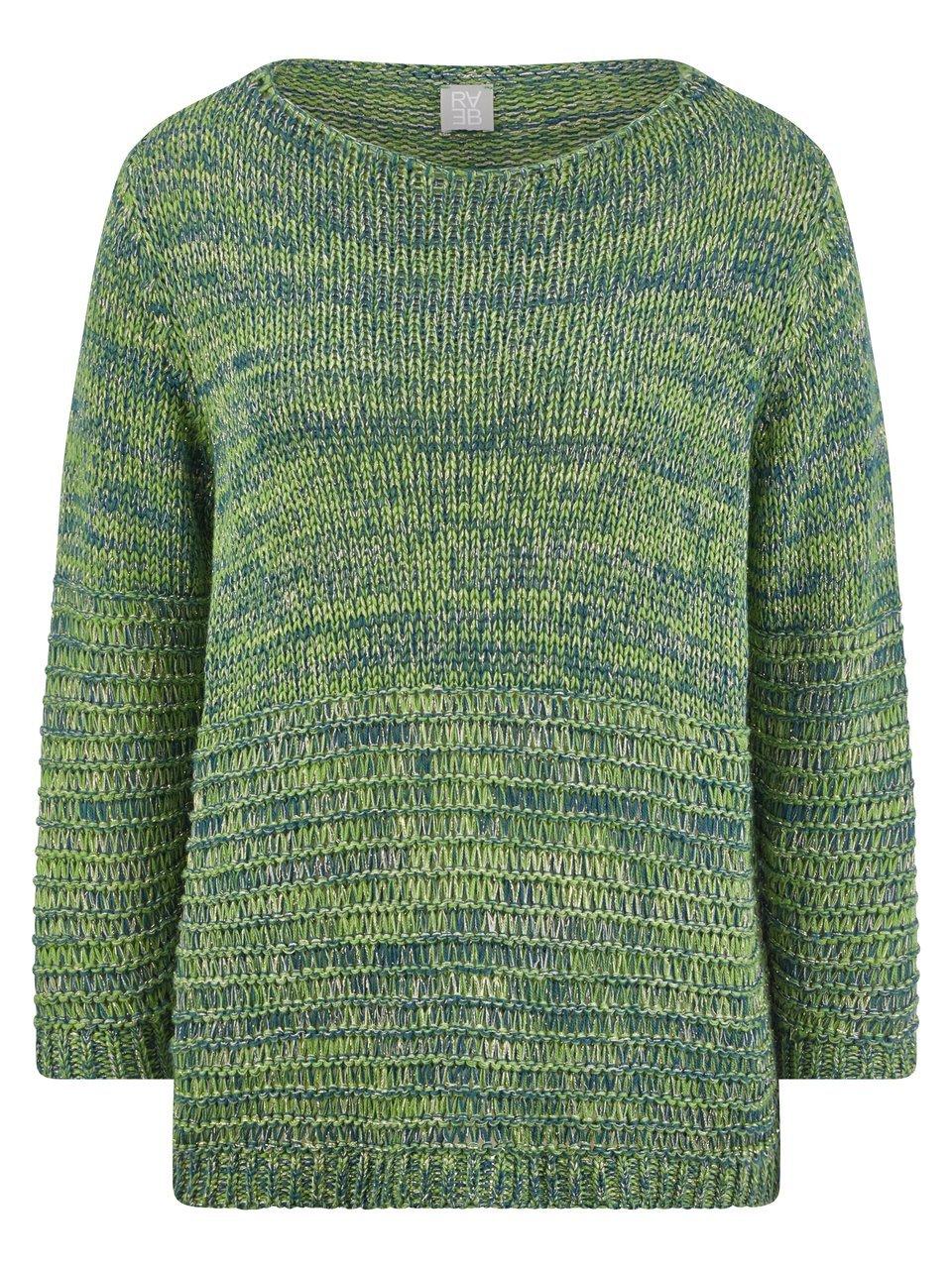 Rundhals-Pullover Rabe grün günstig online kaufen