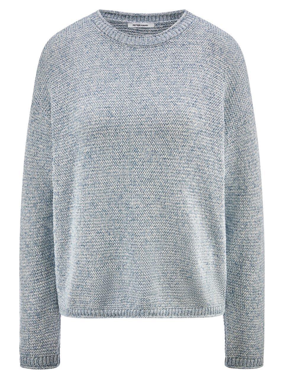 Rundhals-Pullover Peter Hahn blau günstig online kaufen