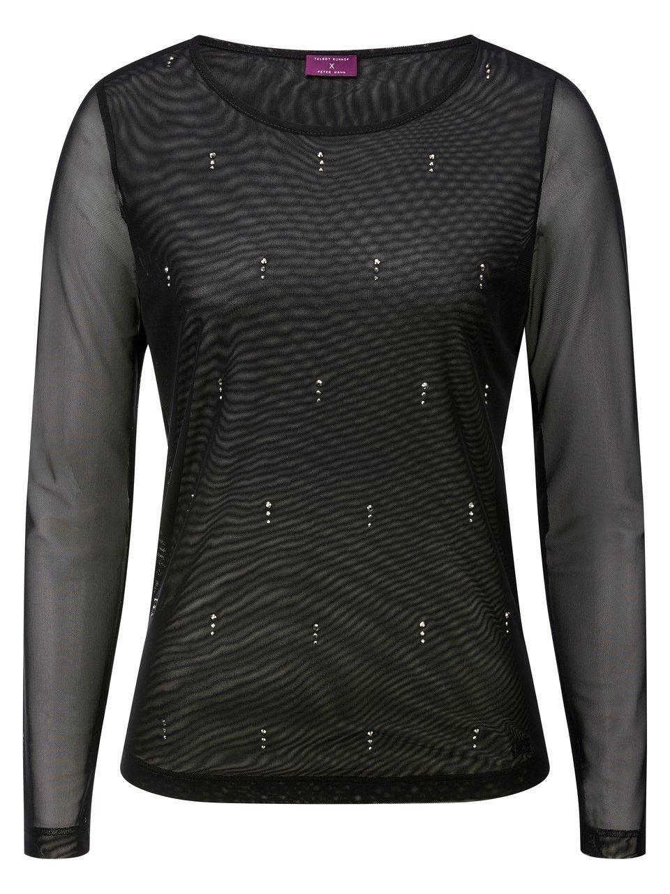 Rundhals-Shirt TALBOT RUNHOF X PETER HAHN schwarz günstig online kaufen