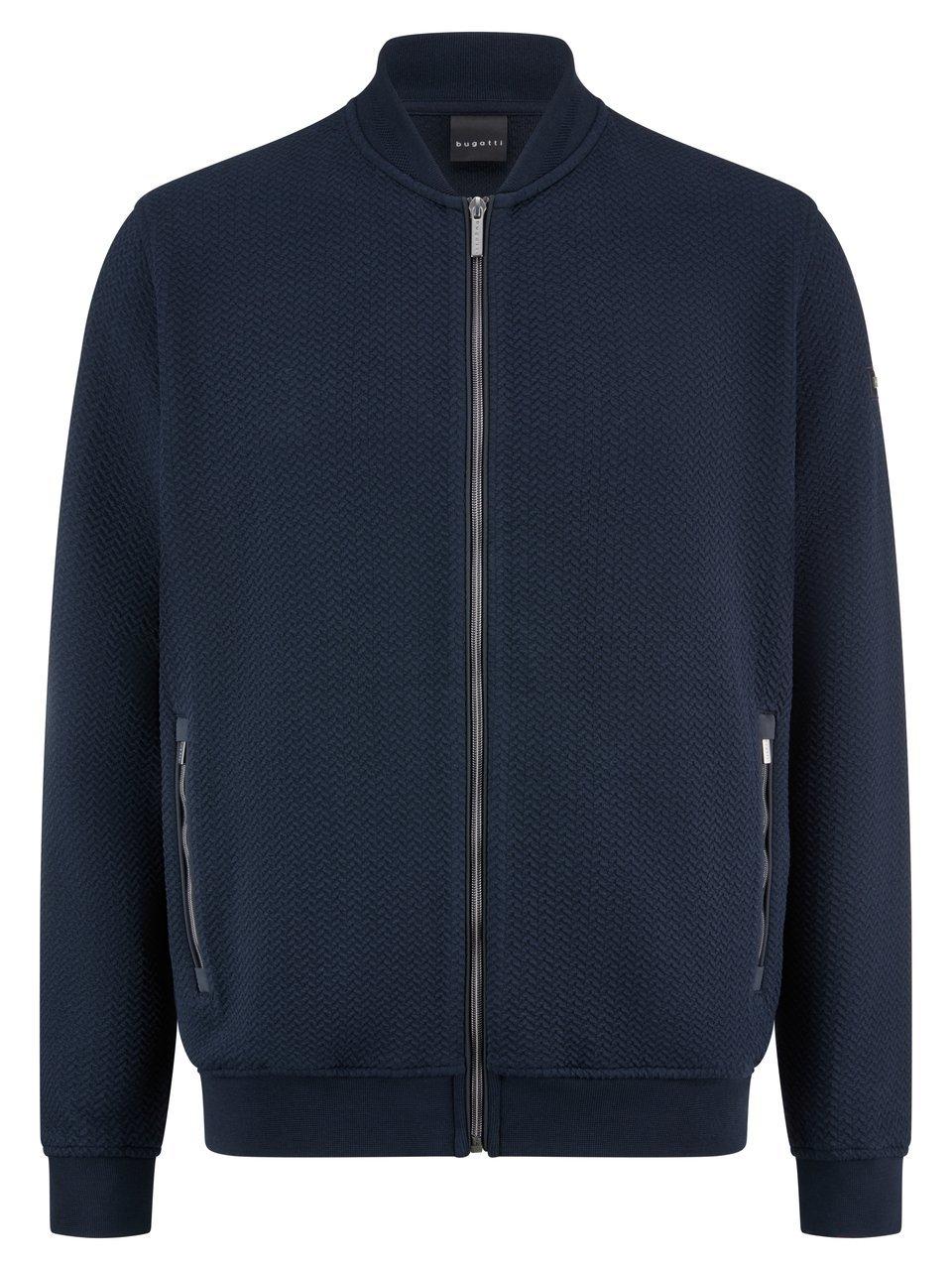 Sweatjacke Bugatti blau günstig online kaufen