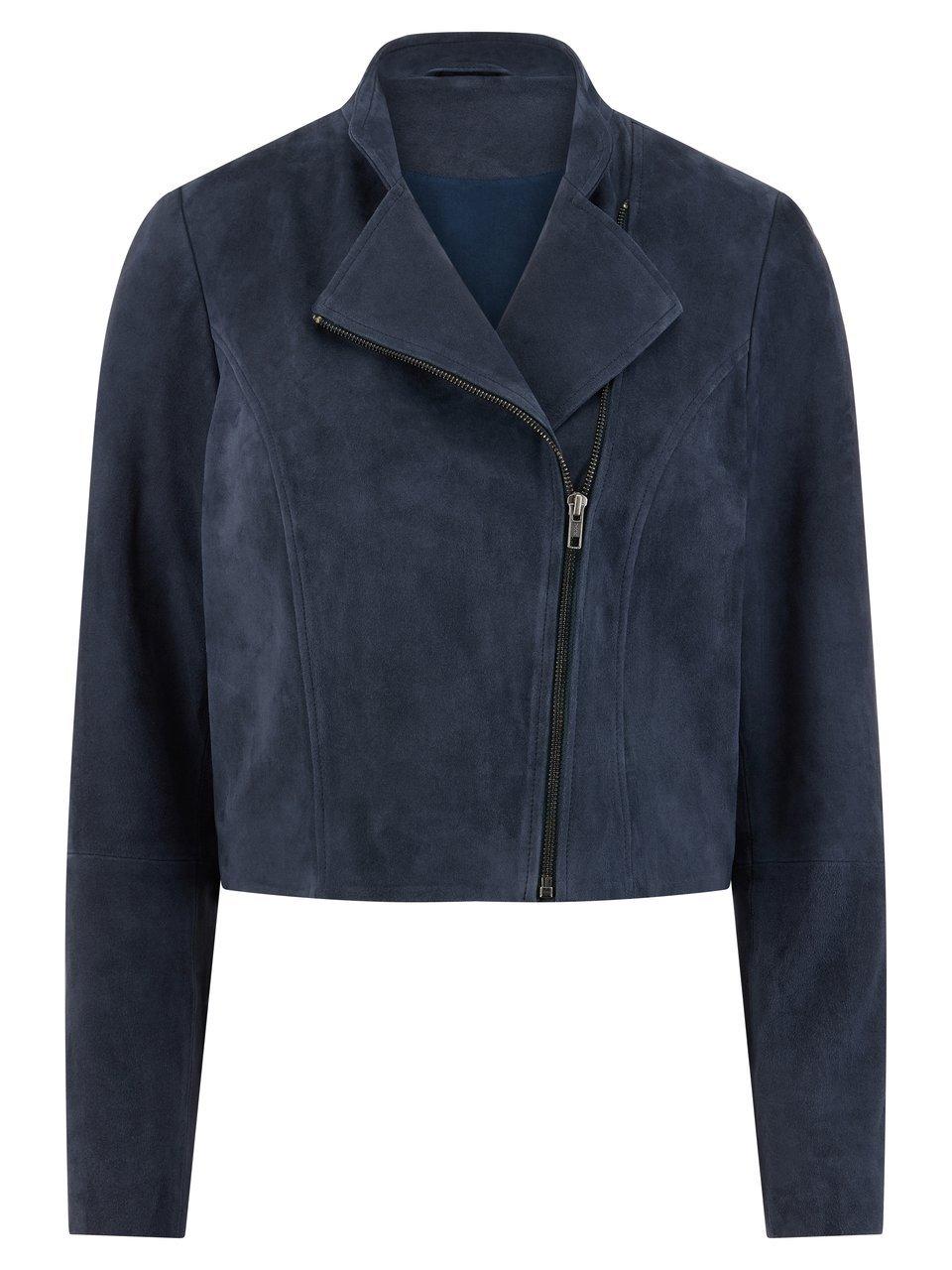 Lederjacke TALBOT RUNHOF X PETER HAHN blau günstig online kaufen